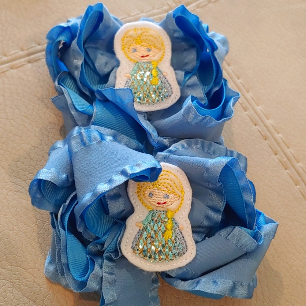 Frozen Elsa Bows